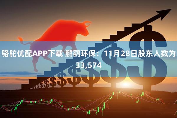 骆驼优配APP下载 鹏鹞环保：11月28日股东人数为33,574